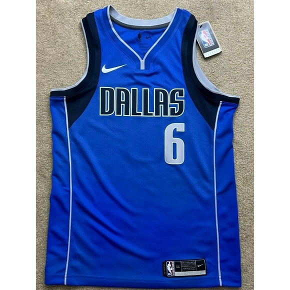 Dallas Mavericks Kristaps Porzingis Swingman Icon NBA Basketball Jersey Size M - Picture 1 of 7